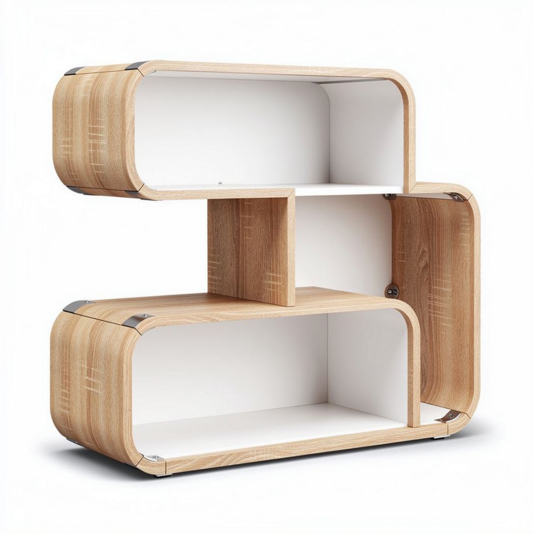 Black metal shelving unit for storage 80 x 30 x 180cm and organization