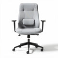 Mesh office chair with adjustable lumbar support gray 60 x 60 x 110cm